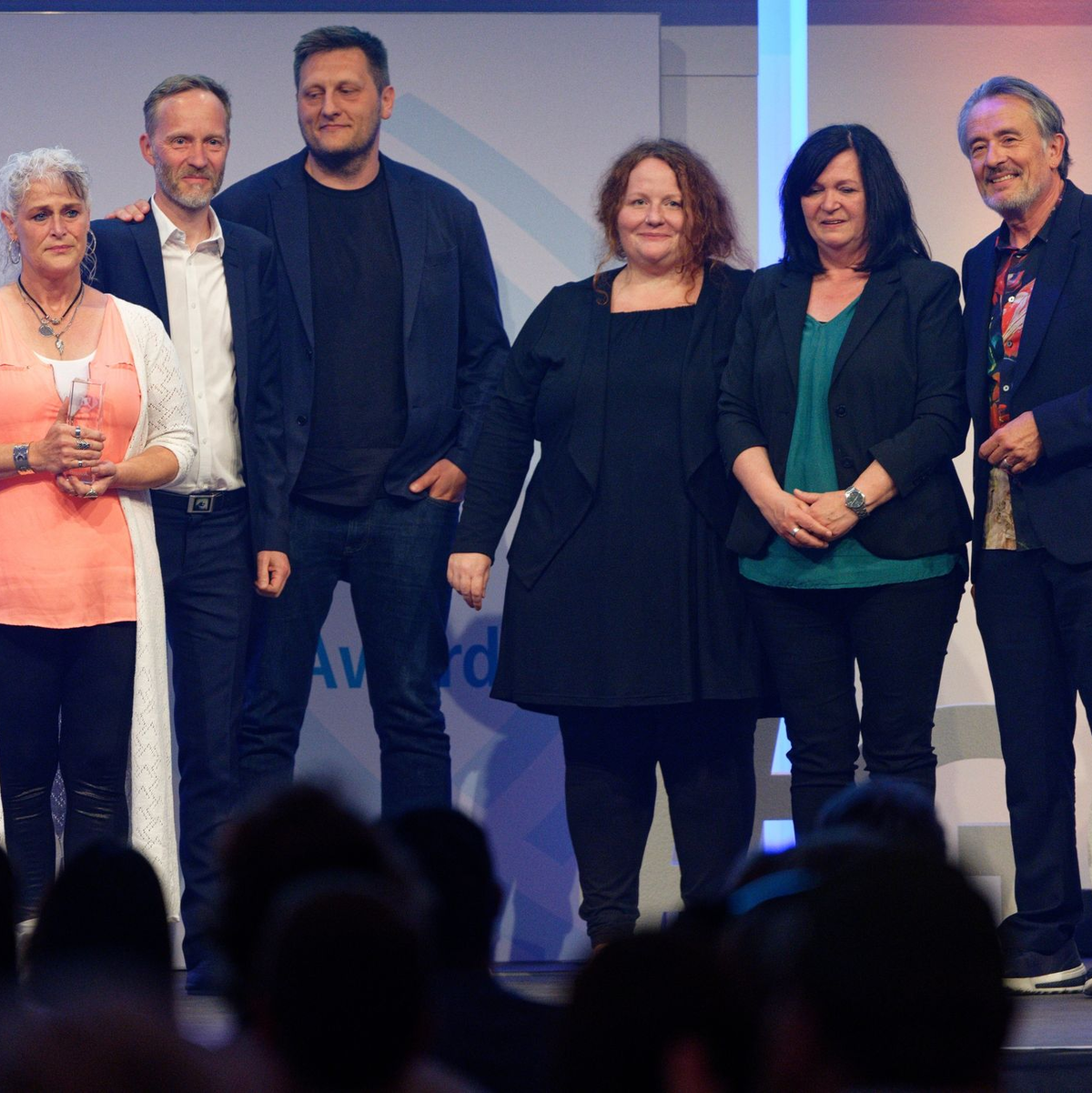 Das Team von «Im Takt: Wege in den Jugendhof Turgau» erhielt den Grimme Online Award für ihr «Scrollytelling» in der Kategorie «Wissen und Bildung». - Foto: Henning Kaiser/dpa