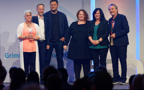 Das Team von «Im Takt: Wege in den Jugendhof Turgau» erhielt den Grimme Online Award für ihr «Scrollytelling» in der Kategorie «Wissen und Bildung». - Foto: Henning Kaiser/dpa