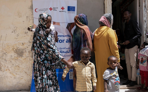 Flüchtlinge aus dem Sudan in Ägypten: Warten auf medizinische Versorgung. - Foto: Lobna Tarek/dpa