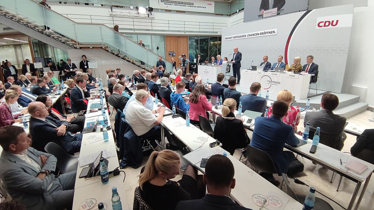 Kleiner Parteitag der CDU am 16.06.2023 - Foto: ?ber dts Nachrichtenagentur