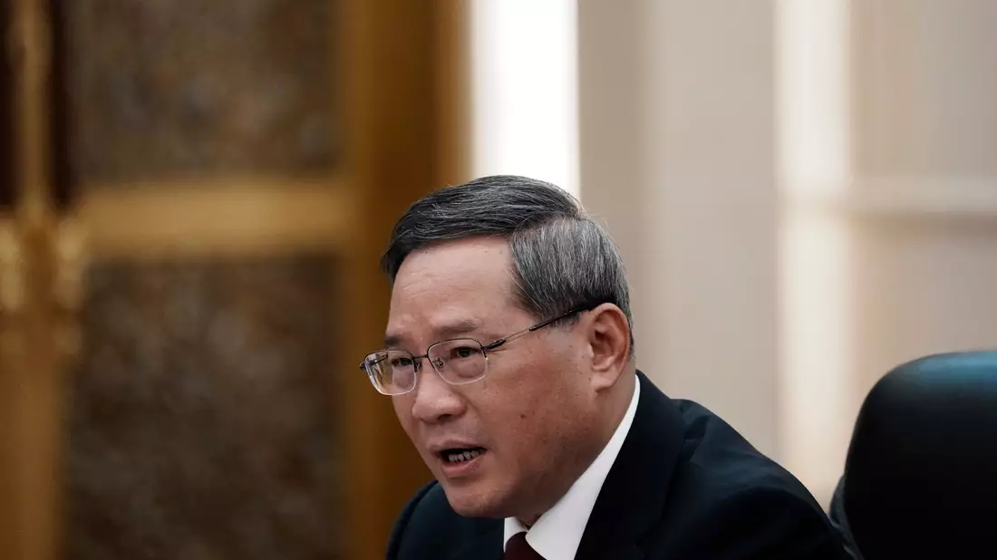 Li Qiang, Premierminister von China, ist ab heute in Berlin zu Gast. - Bild: Thibault Camus/POOL AP/AP
