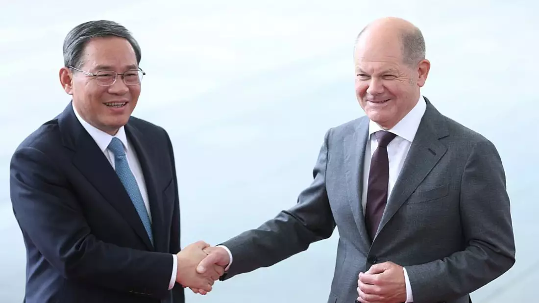Li Qiang und Olaf Scholz am 19.06.2023 - Bild: ?ber dts Nachrichtenagentur