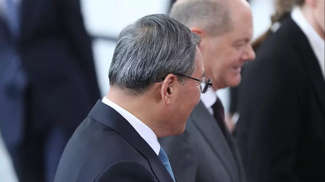 Li Qiang und Olaf Scholz am 19.06.2023 - Bild: ?ber dts Nachrichtenagentur