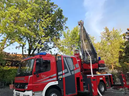 Im Europa-Park in Rust war ein Brand ausgebrochen. - Foto: Christian Böhmer/dpa
