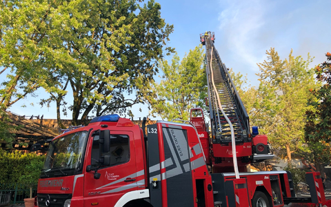 Im Europa-Park in Rust war ein Brand ausgebrochen. - Foto: Christian Böhmer/dpa