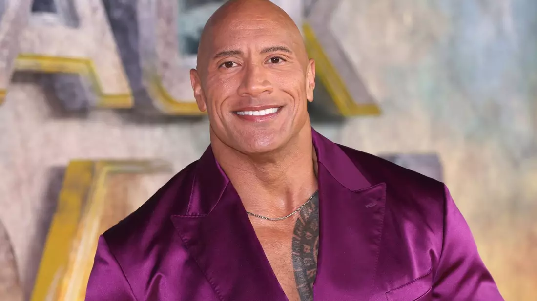 Stolzer Papa: Dwayne «The Rock» Johnson. - Bild: Vianney Le Caer/Invision/AP/dpa