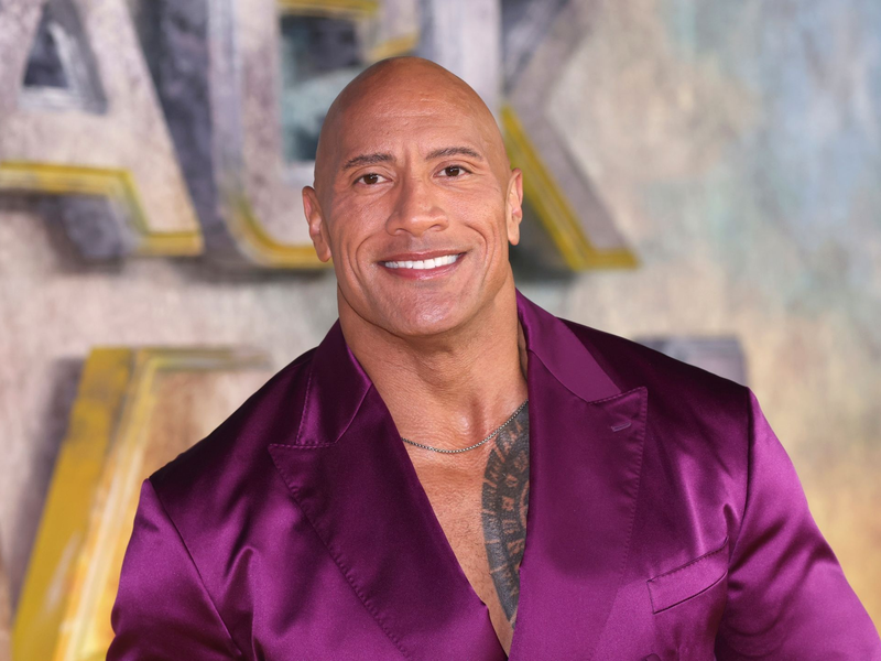 Stolzer Papa: Dwayne «The Rock» Johnson. - Foto: Vianney Le Caer/Invision/AP/dpa