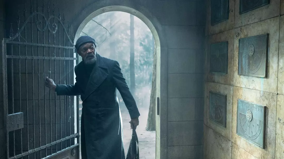 Vor Nick Fury (Samuel L. Jackson) liegen schwere Herausforderungen. - Bild: Des Willie/Disney+/dpa
