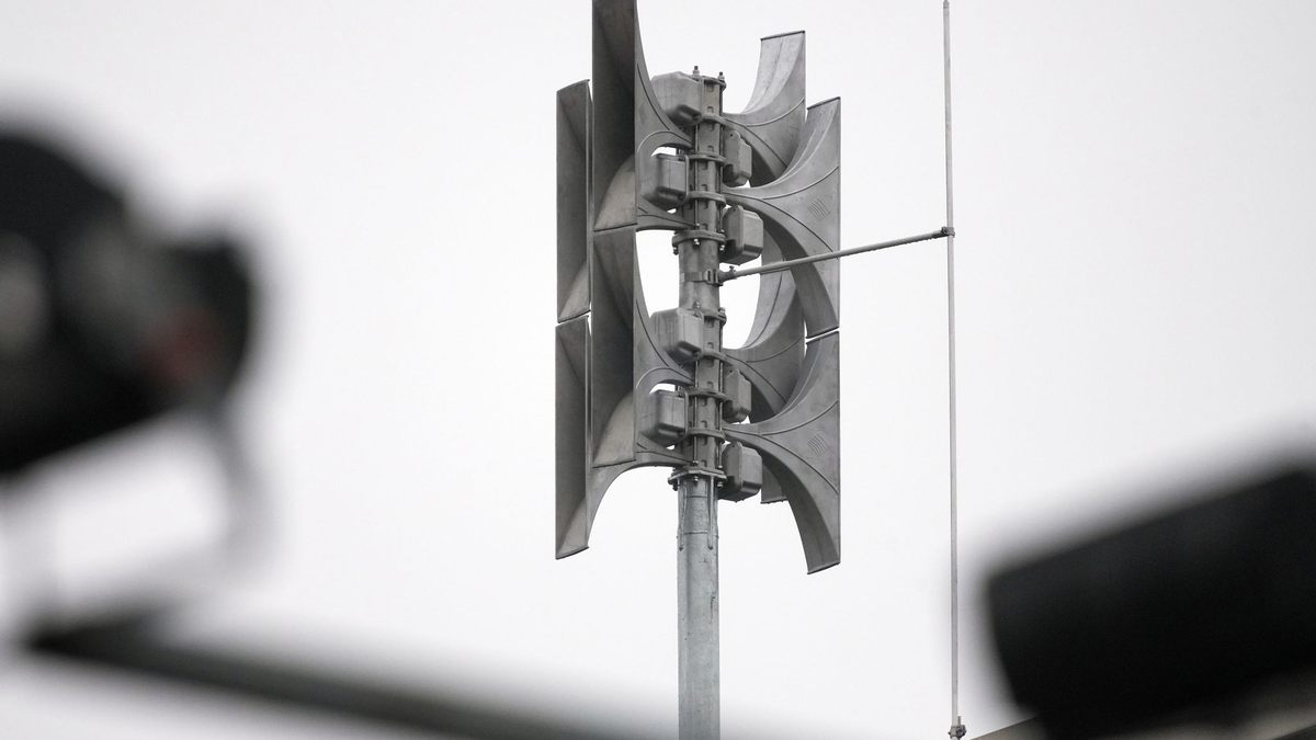 In Potsdam sollen am Samstag die Sirenen ertönen. - Foto: Soeren Stache/dpa