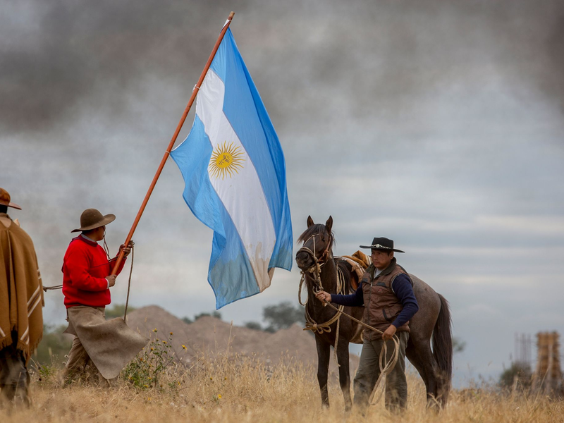 In der gesamten Provinz Jujuy sind Proteste gegen eine Verfassungsreform der Provinz ausgebrochen. - Foto: Javier Corbalan/AP
