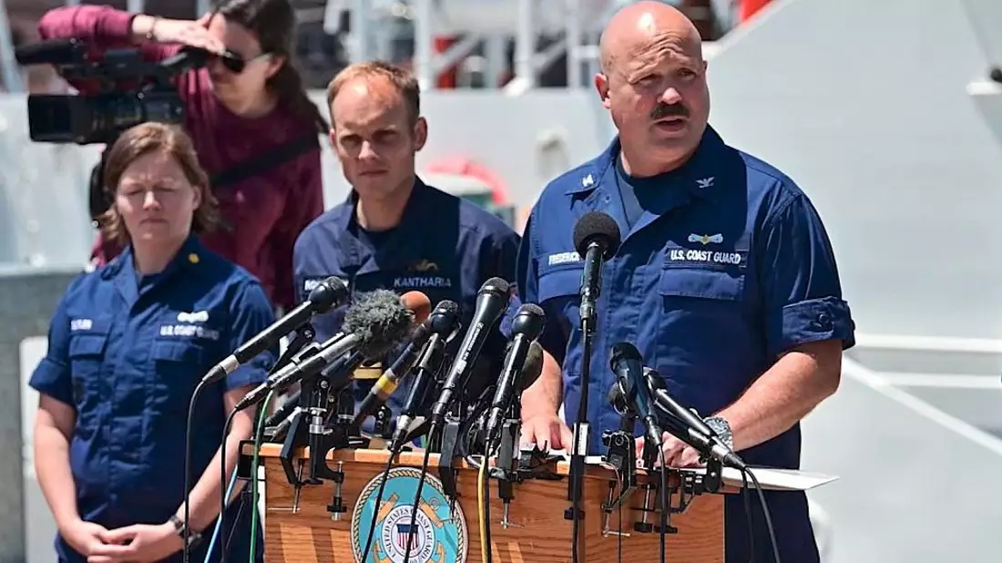Pressekonferenz der US-Küstenwache am 21.06.2023 (Ortszeit) - Bild: USCG, ?ber dts Nachrichtenagentur