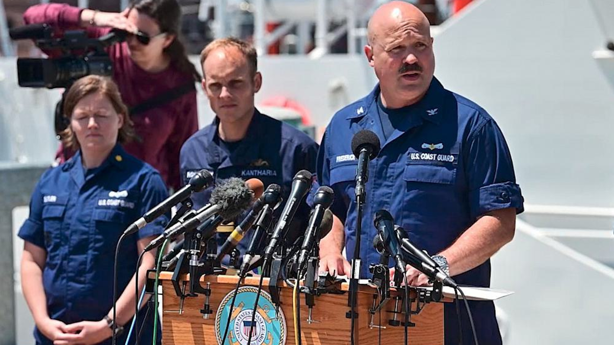 Pressekonferenz der US-Küstenwache am 21.06.2023 (Ortszeit) - Foto: USCG, ?ber dts Nachrichtenagentur