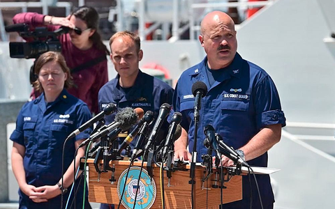 Pressekonferenz der US-Küstenwache am 21.06.2023 (Ortszeit) - Foto: USCG, ?ber dts Nachrichtenagentur