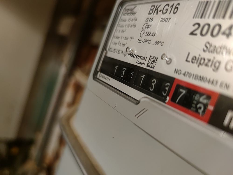 Gaszähler - Foto: ?ber dts Nachrichtenagentur