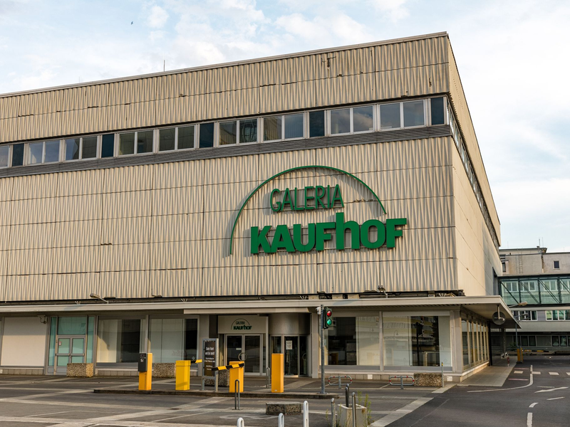Die Cottbuser Filiale von Galeria Karstadt Kaufhof ist geschlossen. - Foto: Frank Hammerschmidt//Frank Hammerschmidt