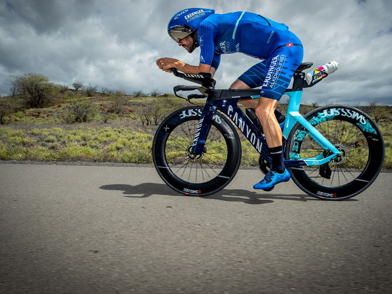 Zweimaliger Ironman-Sieger: Patrick Lange. - Foto: David Pintens/BELGA/dpa