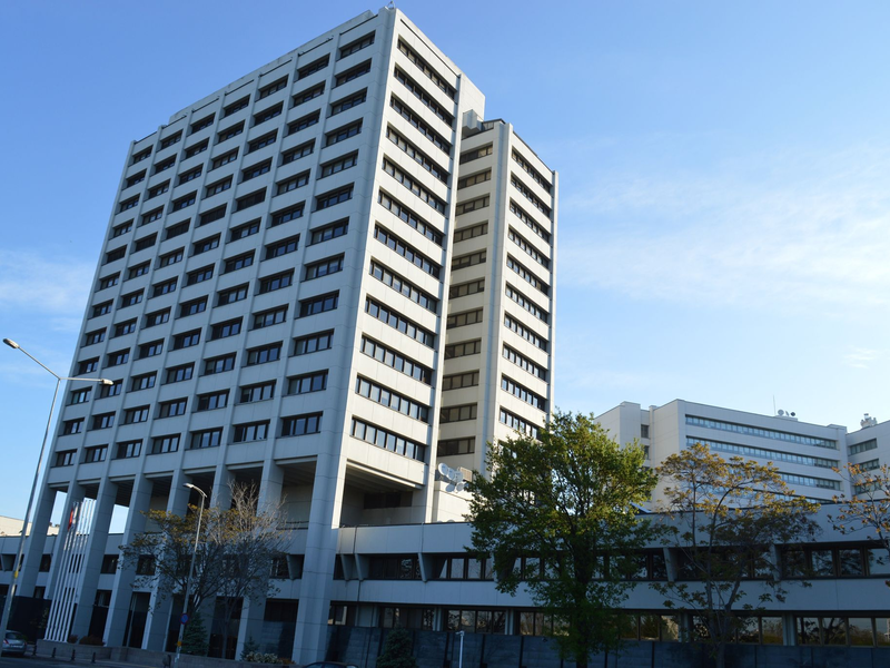 Das Hauptgebäude der türkischen Zentralbank in Ankara. - Foto: Altan Gocher/ZUMA Wire/dpa