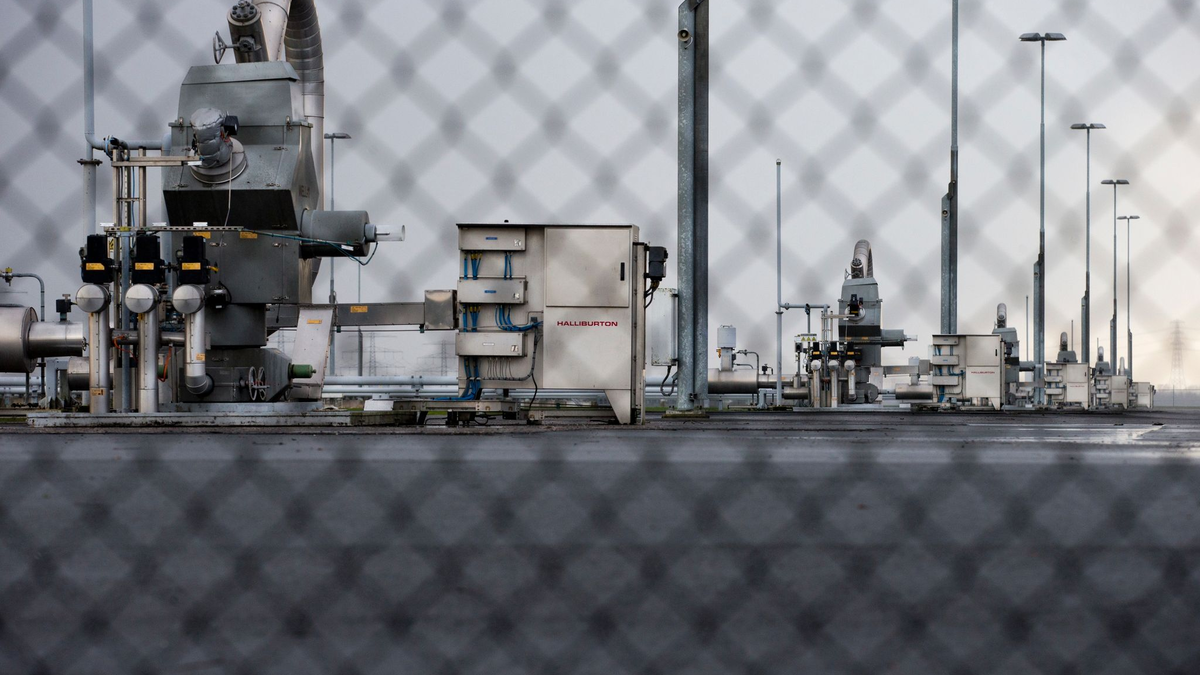 Gasförderung in Amsweer im Norden der Niederlande. - Foto: Peter Dejong/AP/dpa