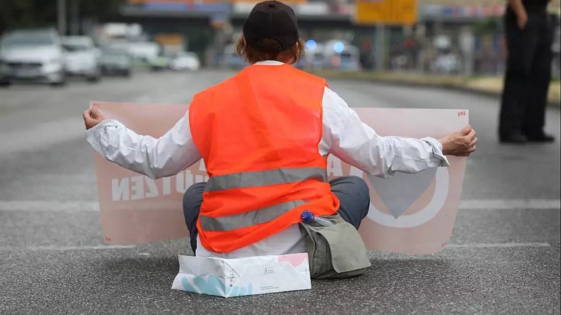 Protest von Letzter Generation - Bild: ?ber dts Nachrichtenagentur