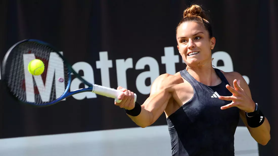 Steht in Berlin im Halbfinale: Maria Sakkari. - Bild: Wolfgang Kumm/dpa