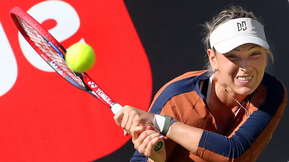 Tennisspielerin Donna Vekic hat in Berlin das Finale erreicht. - Bild: Wolfgang Kumm/dpa