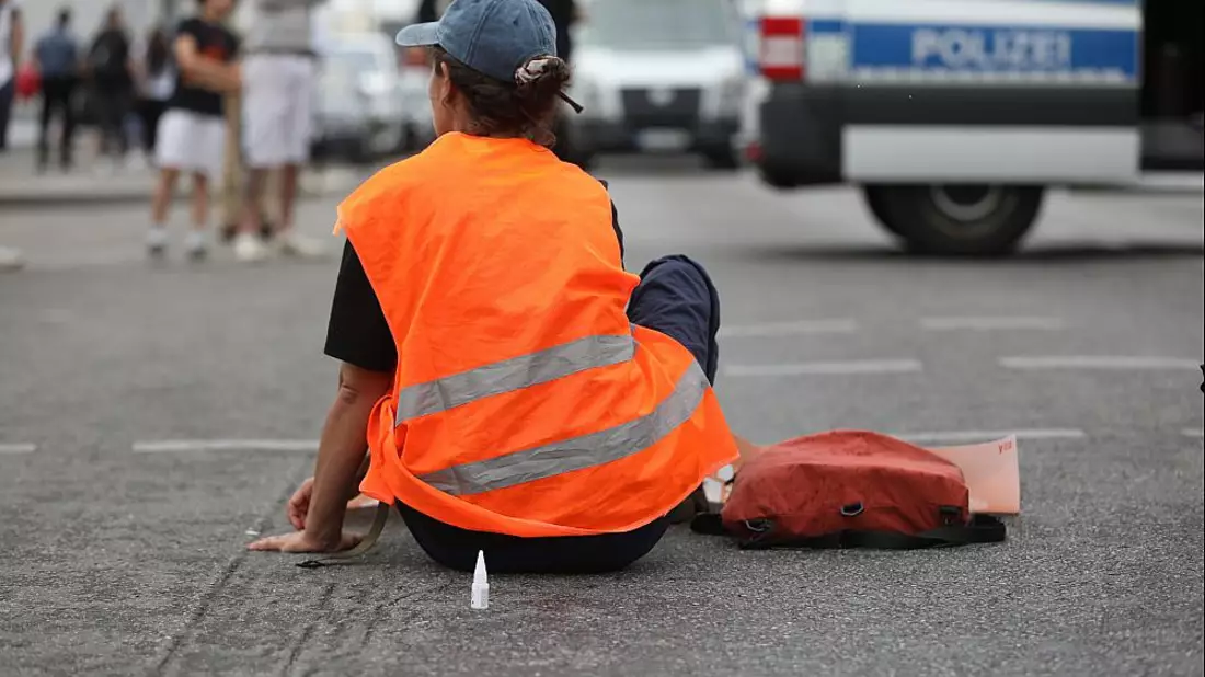 Protest von Letzter Generation - Bild: ?ber dts Nachrichtenagentur