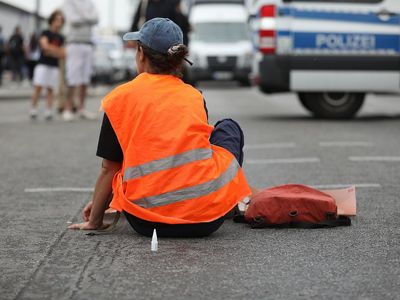 Protest von Letzter Generation - Foto: ?ber dts Nachrichtenagentur
