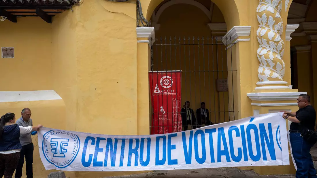 Die Guatemalteken gehen am 25. Juni an die Urnen. - Bild: Moises Castillo/AP/dpa
