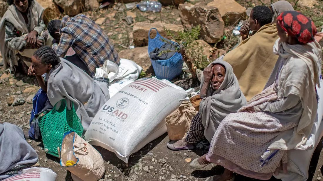 Äthiopien gehört zu den Ländern, die von Hunger bedroht sind. - Bild: Ben Curtis/AP/dpa