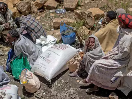Die Auflösung der US-Entwicklungsbehörde USAID hat die Situation in Tigray nach Krieg und Dürre noch weiter verschärft. (Archivfoto) - Foto: Ben Curtis/AP/dpa