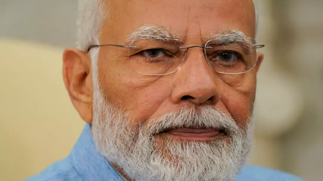 Indiens Premierminister Narenda Modi. - Bild: Evan Vucci/AP/dpa