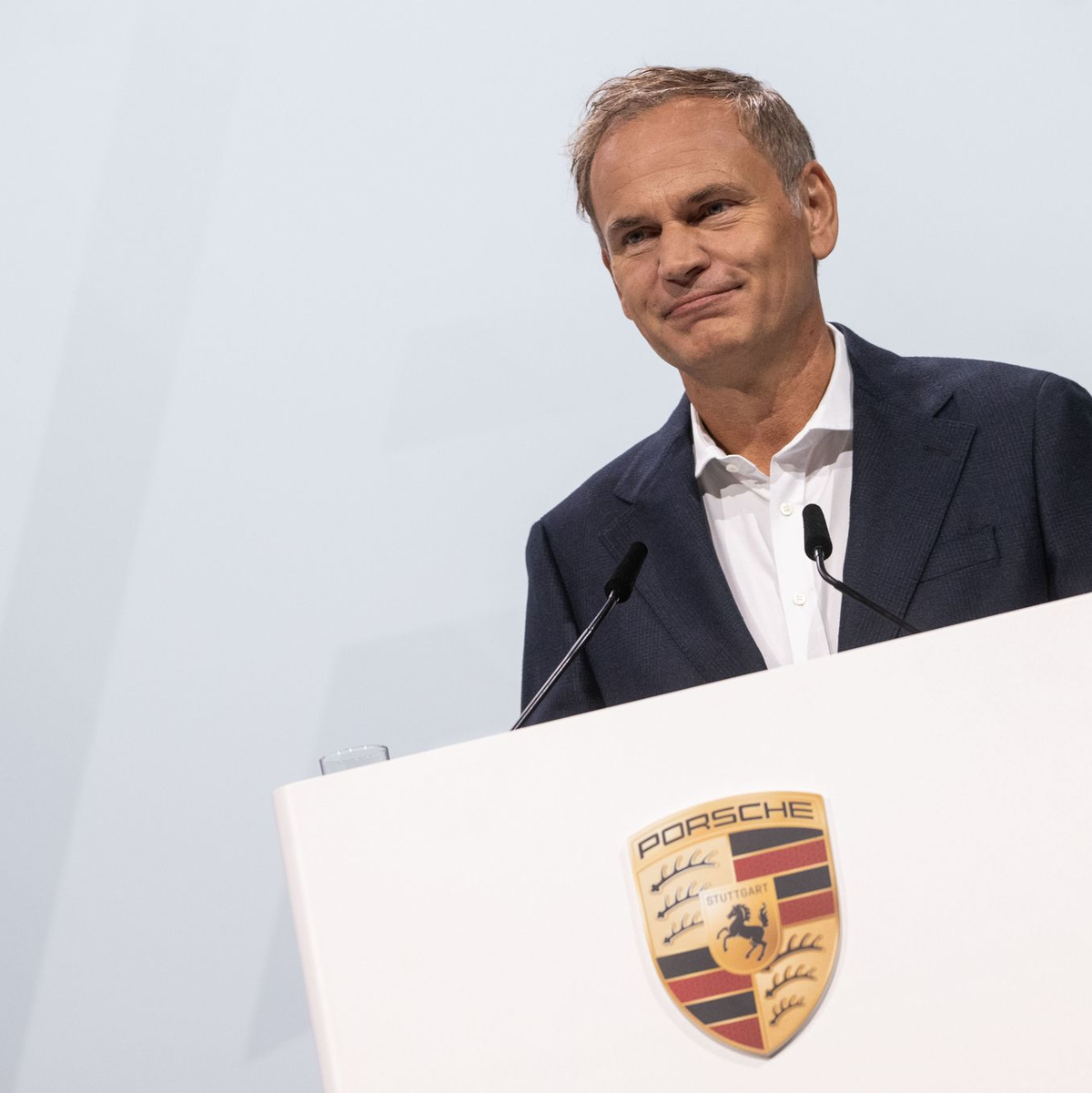 Der Porsche-Vorstandsvorsitzende Oliver Blume auf der Hauptversammlung in Stuttgart. - Foto: Marijan Murat/dpa