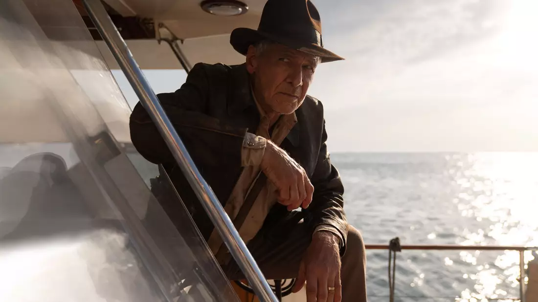 Wieder im Einsatz: Harrison Ford als Indiana Jones. - Bild: Jonathan Olley/Disney/dpa