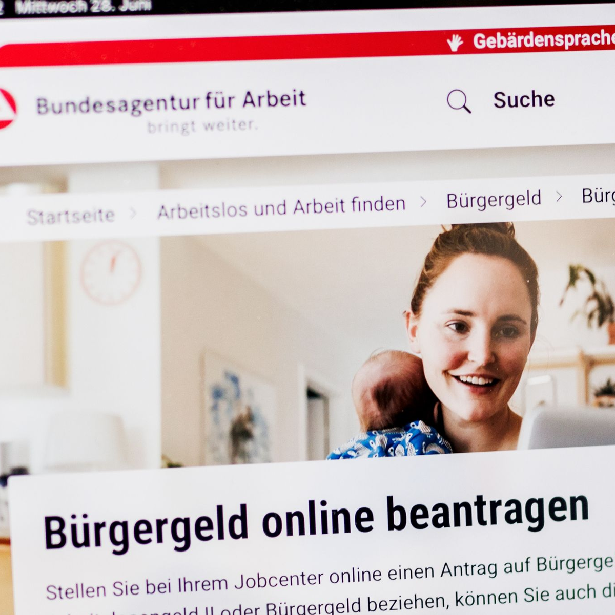 Bürgergeld ist auch für Kinder relevant. - Foto: Carsten Koall/dpa