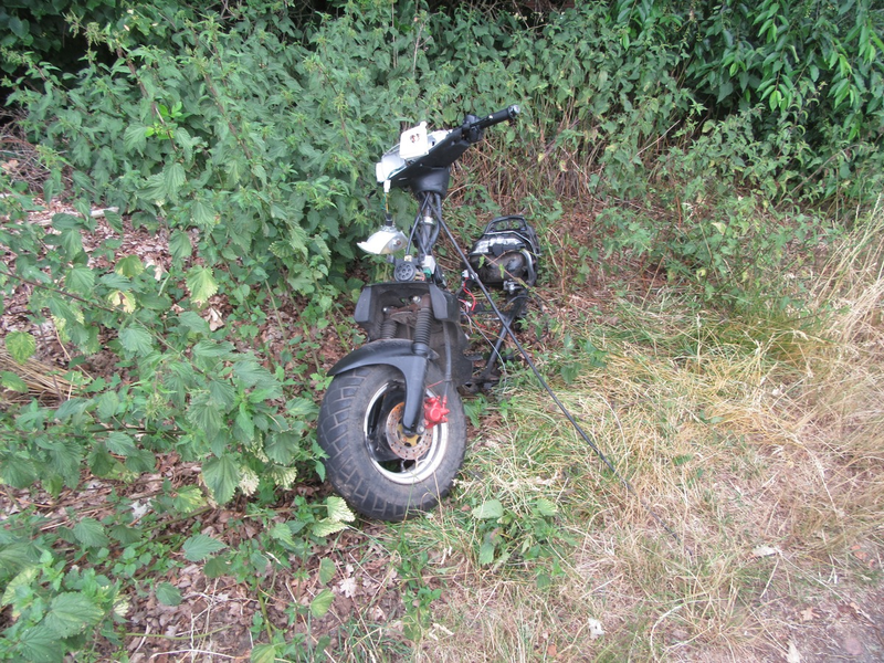 LPI-NDH: Polizei bittet um Hinweise nach Diebstahl eines Kleinkraftrades - Foto: presseportal.de