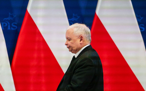 Seinen Angaben zufolge könnten bis zu 8000 Wagner-Kämpfer in Belarus unterkommen: Jaroslaw Kaczynski. - Foto: Krzysztof Zatycki/ZUMA/dpa