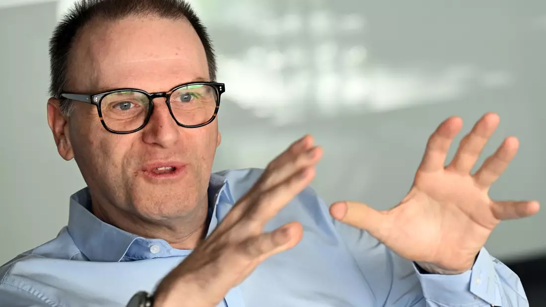 Vodafone-Deutschlandchef Philippe Rogge blickt optimistisch in die Zukunft. - Bild: Federico Gambarini/dpa