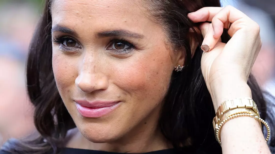 Herzogin Meghan nach dem Tod der Queen 2022 in London. - Bild: Chris Jackson/PA Wire/dpa