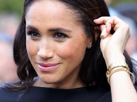 Herzogin Meghan nach dem Tod der Queen 2022 in London. - Foto: Chris Jackson/PA Wire/dpa