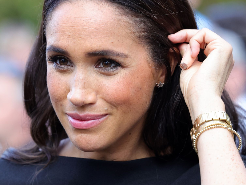 Herzogin Meghan nach dem Tod der Queen 2022 in London. - Foto: Chris Jackson/PA Wire/dpa