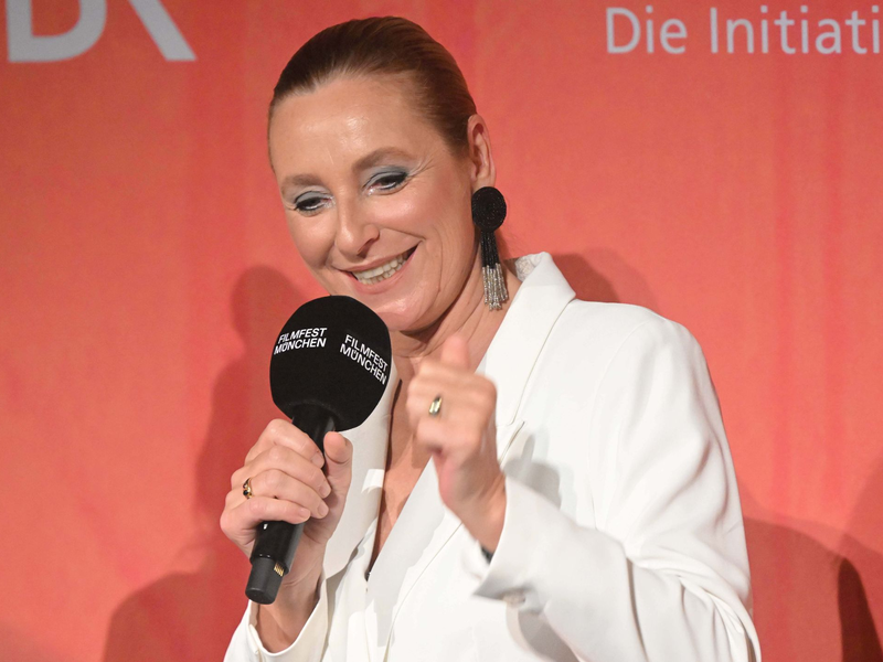 Diana Iljine, die scheidende Leiterin des Filmfest München. - Foto: Felix Hörhager/dpa