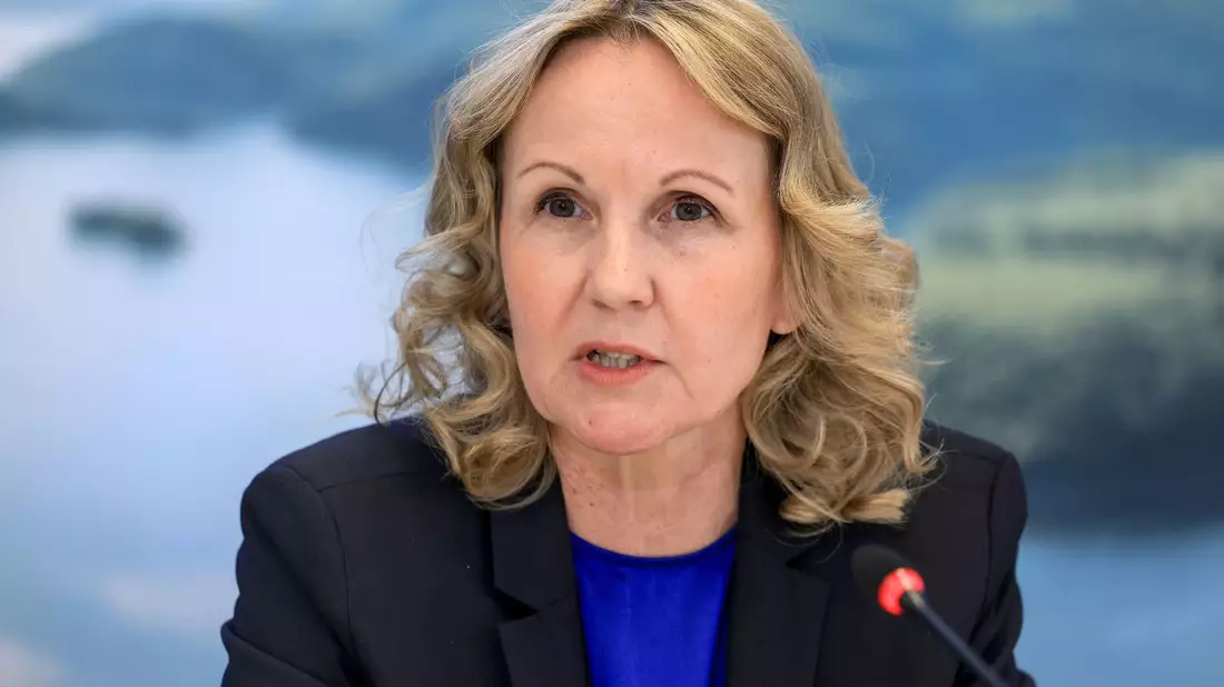 «Wetterextreme zwingen uns zur Vorsorge und Anpassung an die Folgen der Klimakrise», sagt Bundesumweltministerin Steffi Lemke (Grüne). - Bild: Oliver Berg/dpa