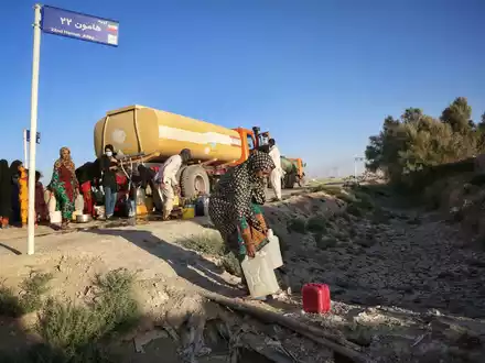 Besonders trocken ist es in der iranischen Provinz Sistan und Belutschistan, die an Afghanistan und Pakistan grenzt. (Archivbild) - Foto: Mohammad Dehdast/dpa