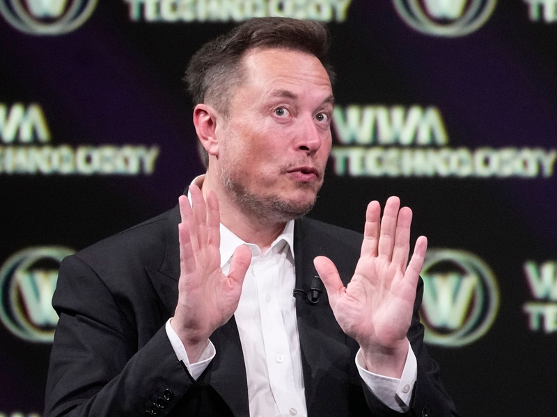 Chinesische Autohersteller sind nach Einschätzung von Tesla-Chef Elon Musk so stark, dass der Großteil der Branche ohne Handelsbarrieren keine Chance gegen sie hätte. - Foto: Michel Euler/AP/dpa