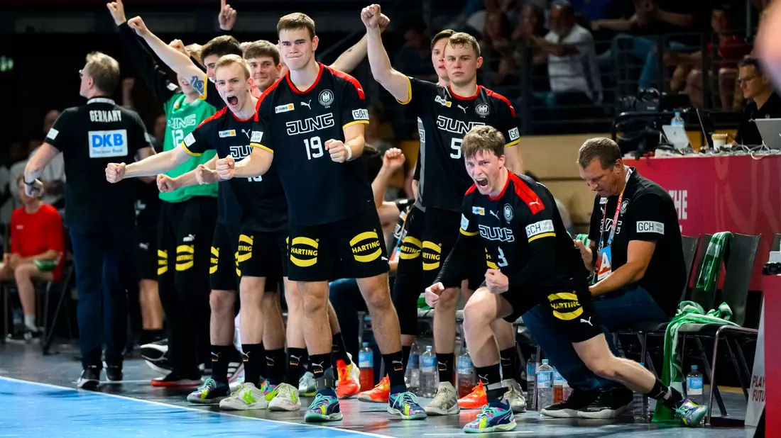 Die deutschen U21-Handballer wurden in Berlin Weltmeister. - Bild: Marco Wolf/wolf-sportfoto/dpa