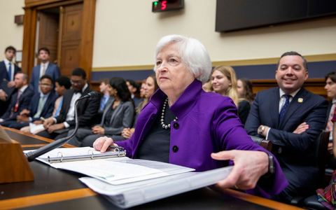 Die US-Finanzministerin Janet Yellen wird nach Peking reisen. - Foto: Amanda Andrade-Rhoades/AP/dpa