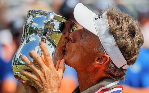 Titel Nummer 46: Bernhard Langer ist nun auf der US-Senioren-Tour der alleiniger Rekordhalter. - Foto: Tork Mason/The Post-Crescent via AP/dpa