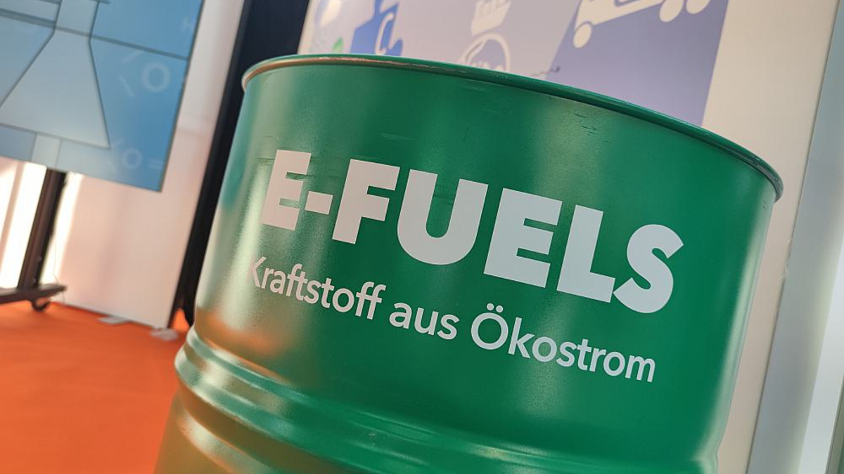 Werbung für E-Fuels - Foto: ?ber dts Nachrichtenagentur