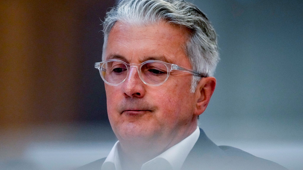 Rupert Stadler, ehemaliger Vorstandsvorsitzender des Automobilherstellers Audi, Ende Juni im  Landgericht München. - Foto: Matthias Schrader/AP Pool/dpa