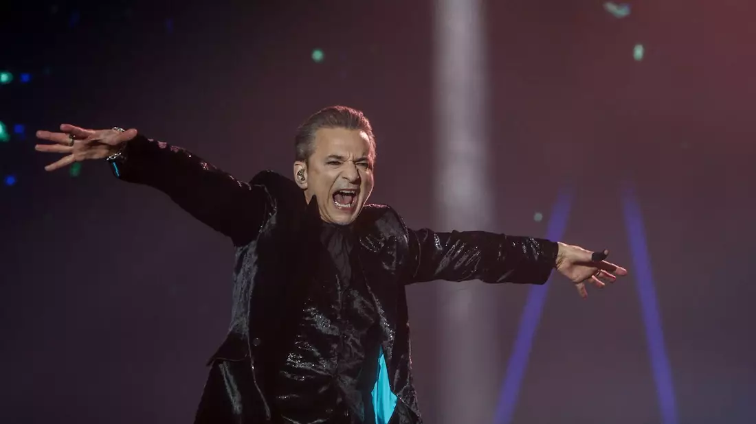 Dave Gahan mit seiner Band Depeche Mode beim Festival Primavera Sound Madrid 2023. - Bild: Ricardo Rubio/EUROPA PRESS/dpa